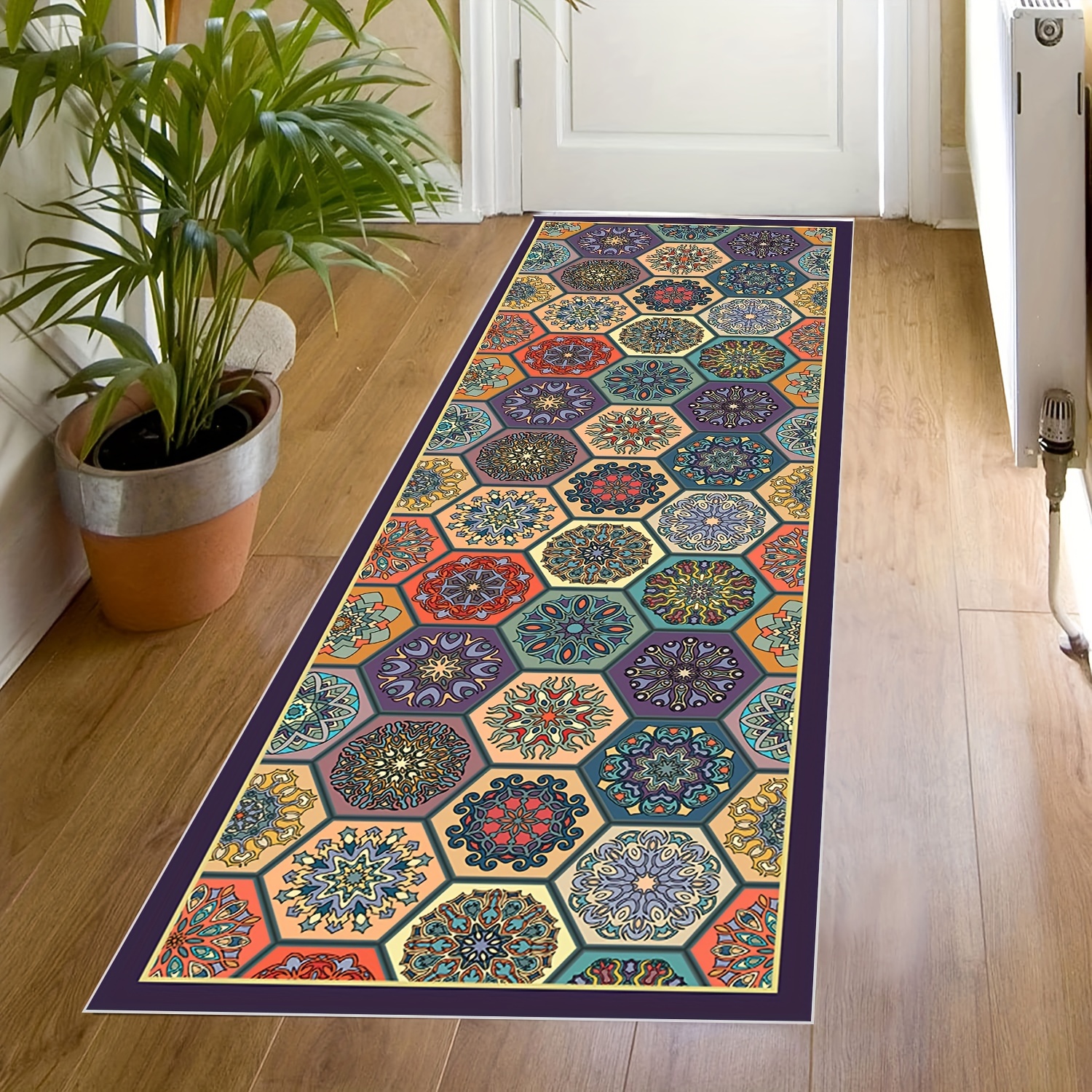 Moroccan Washable Runner Rug Runner Rugs For Bedroom Non - Temu