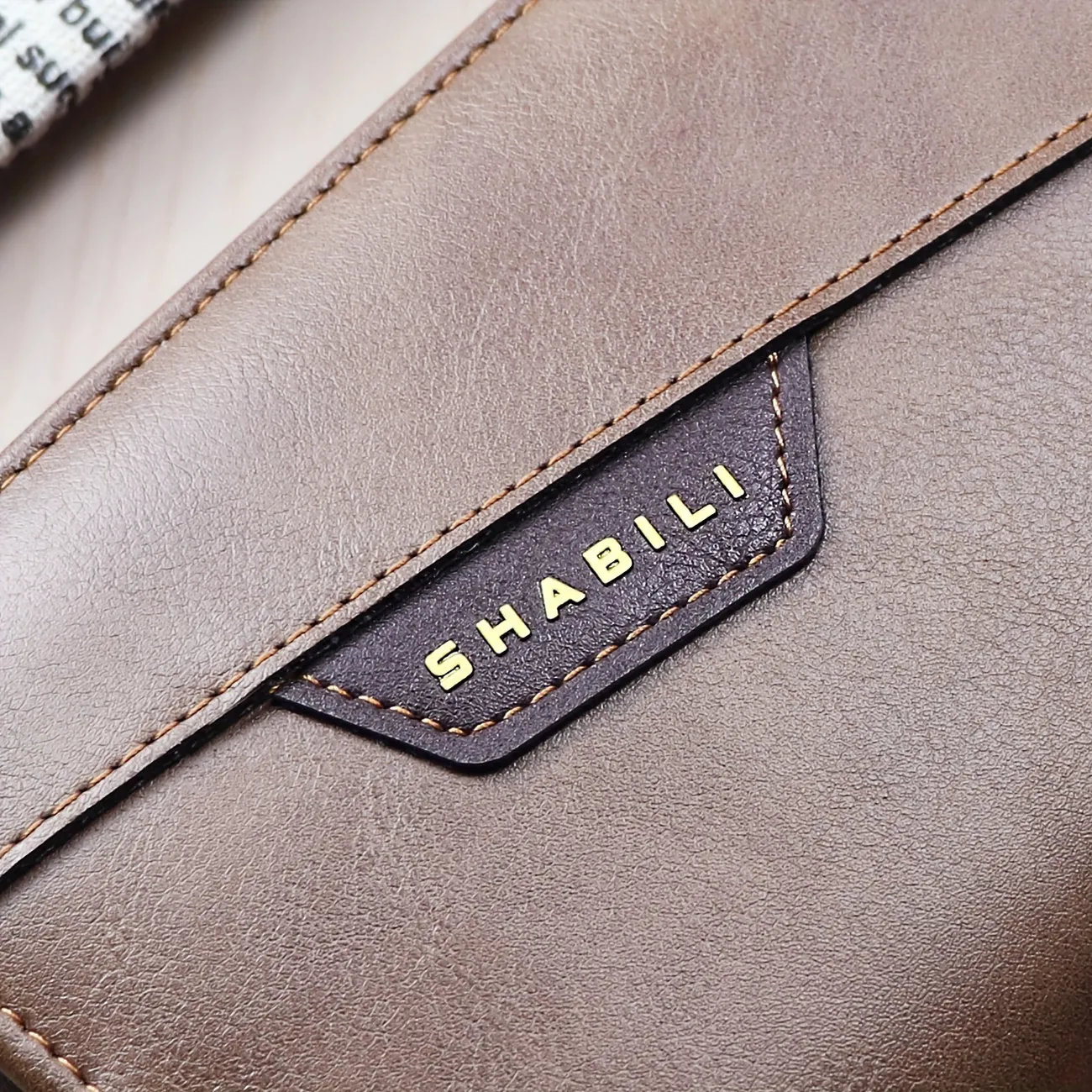 Genuine Leather Men's Business Clutch Wallet Zipper Envelope Bag Large  Capacity