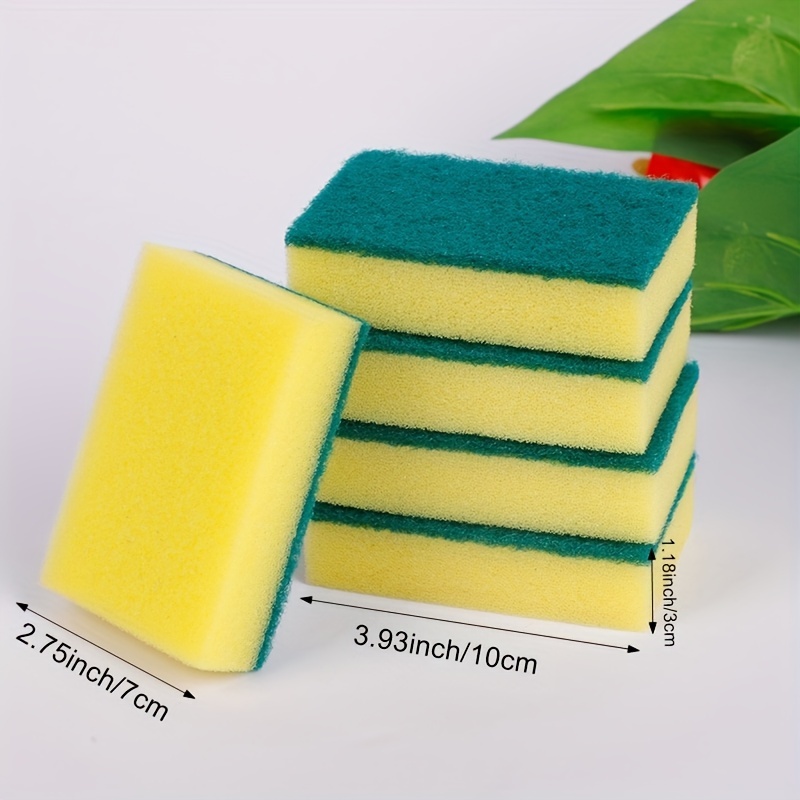 Double sided Dishwashing Sponge Wipe Brush Pot Brush Bowl - Temu