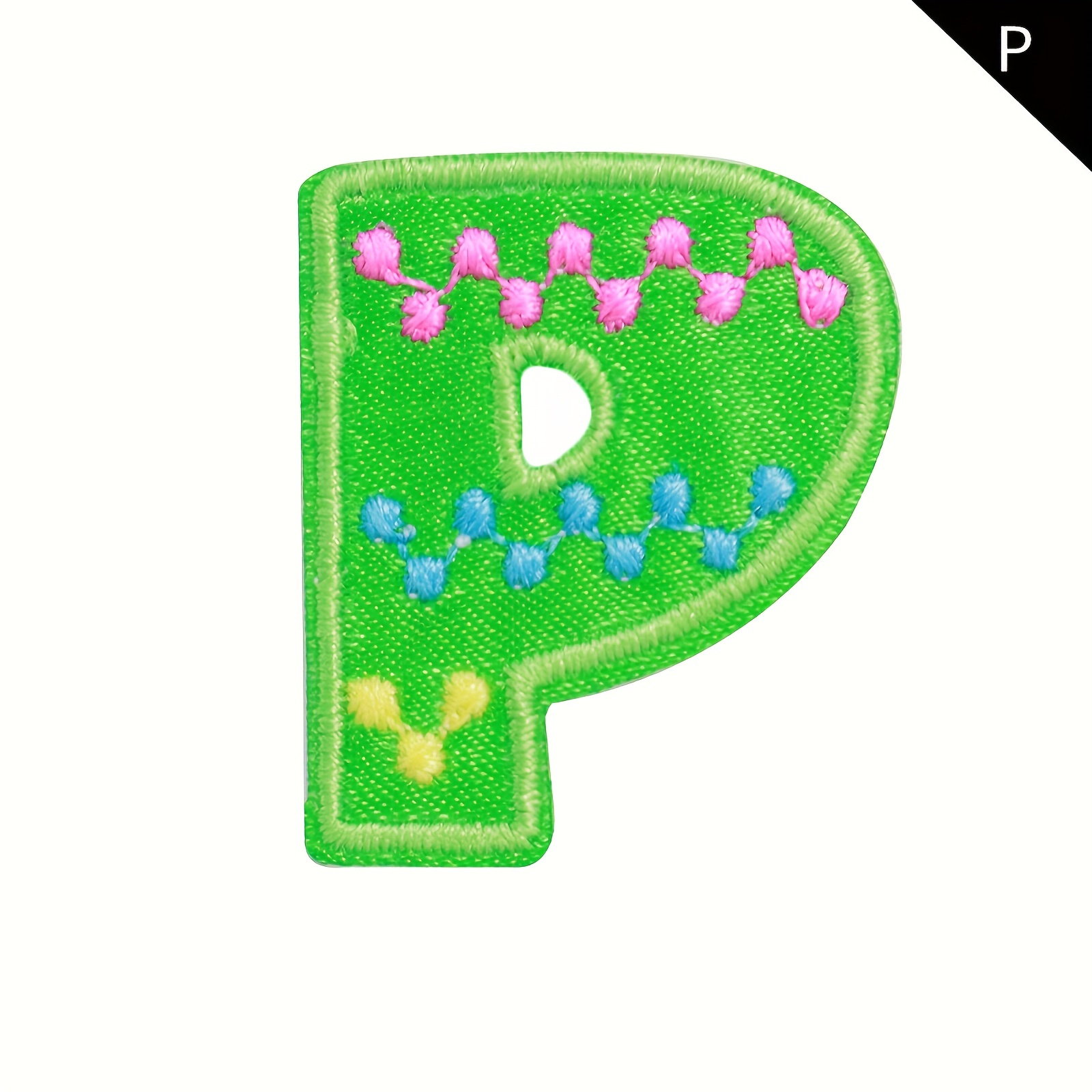 Colorful Chenille Letters A z Iron on Patch Letters Patch - Temu