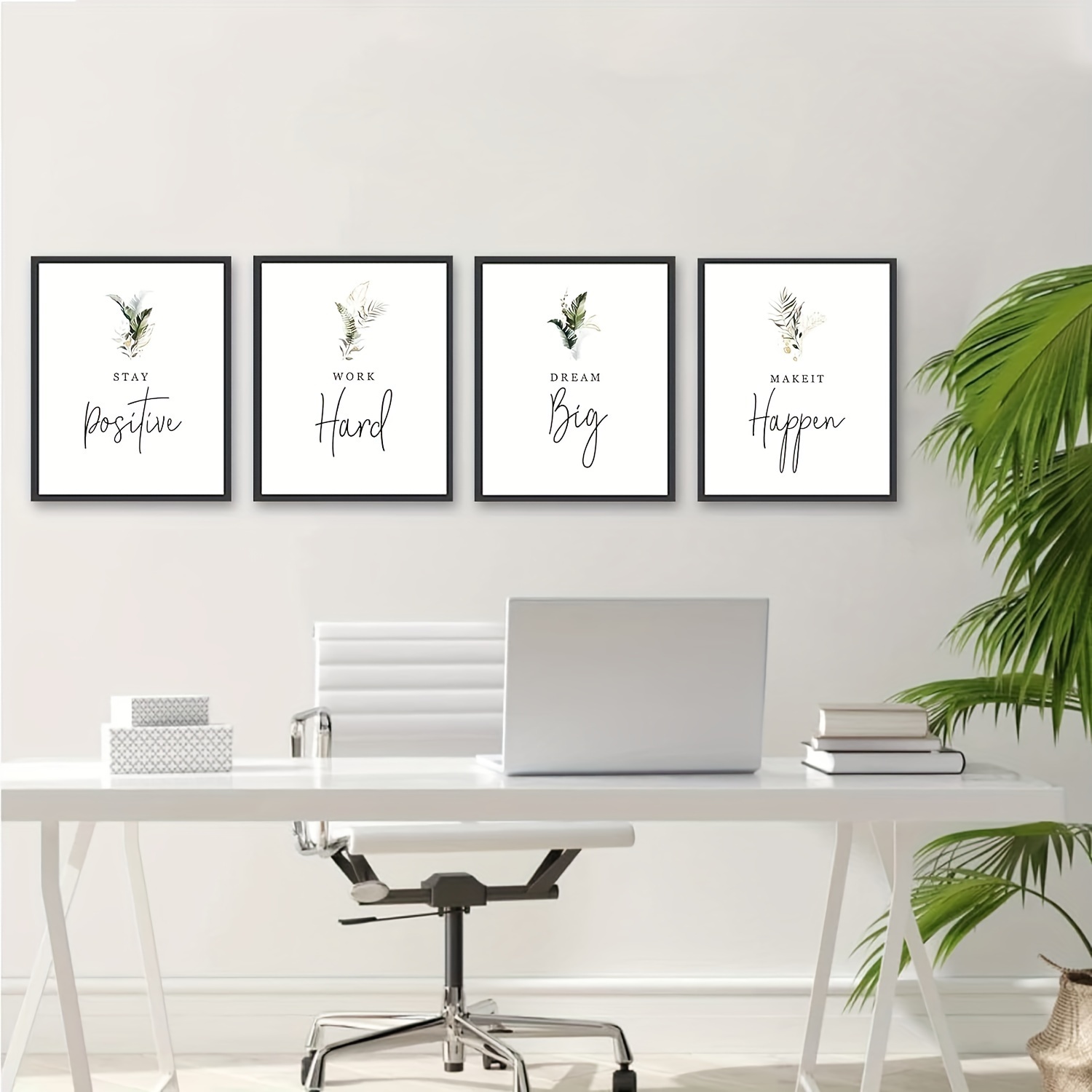 Home Office Wall Art Set, Office Wall Decor, Office Wall Art, Minimalist  Home Office Decor, Work From Home Art Print, Motivational Quote 