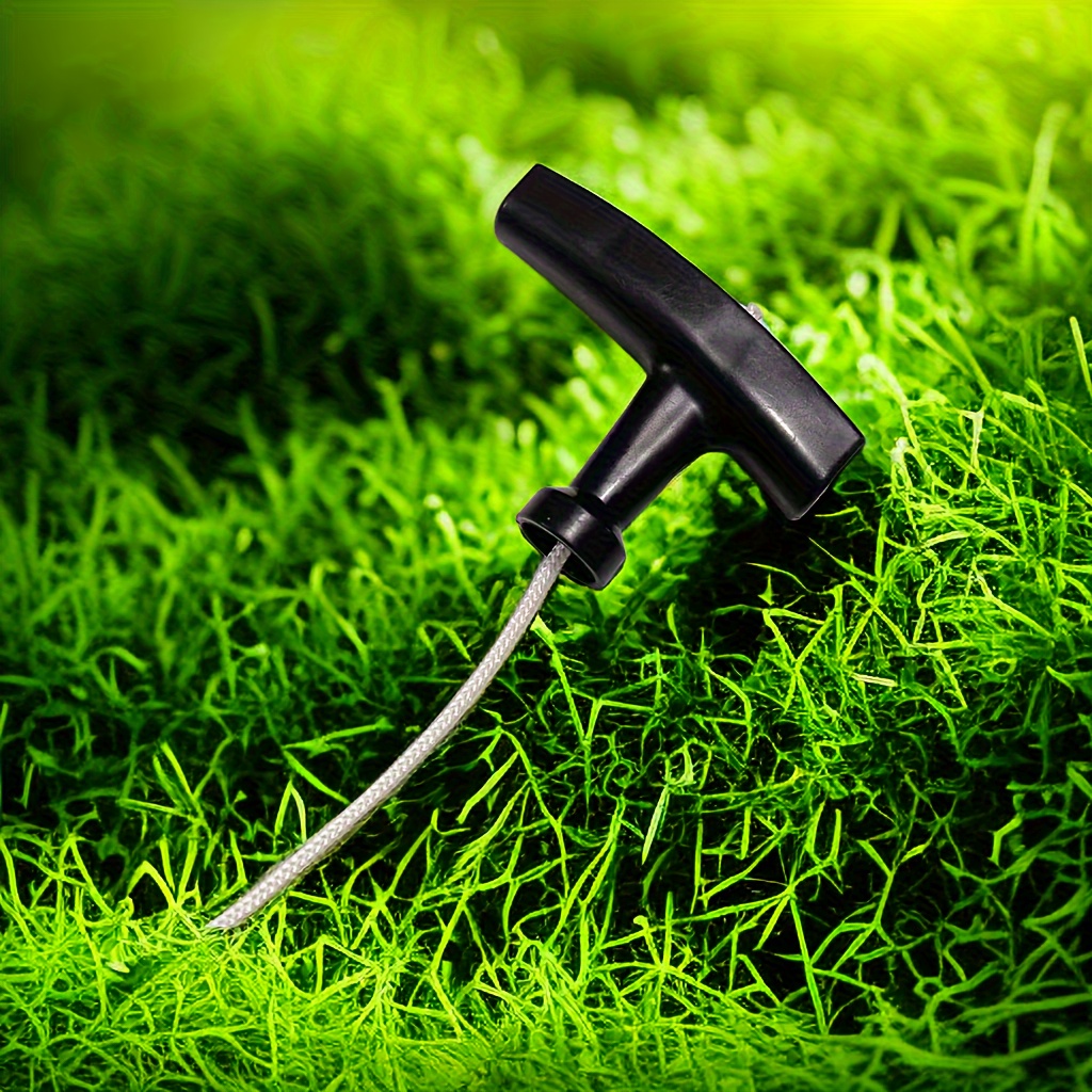 Practical Pull Ropes 2 Starter Handles Suitable Lawn Mowers - Temu