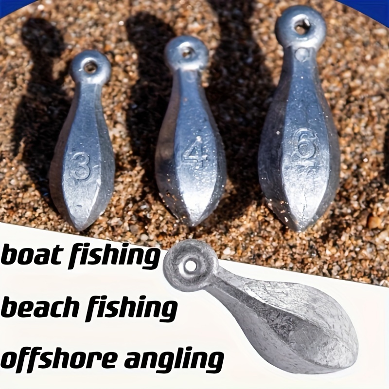Fishing Weights Beads Kit Bullet shaped Sinker Fish Eye - Temu