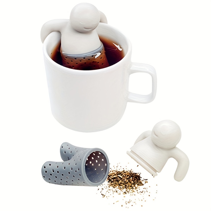 1pc Passoire À Thé En Silicone Qualité Alimentaire Mr.tea - Temu
