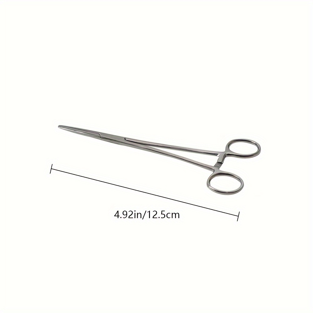 Stainless Steel 10 Curved Forceps : : Sports & Outdoors