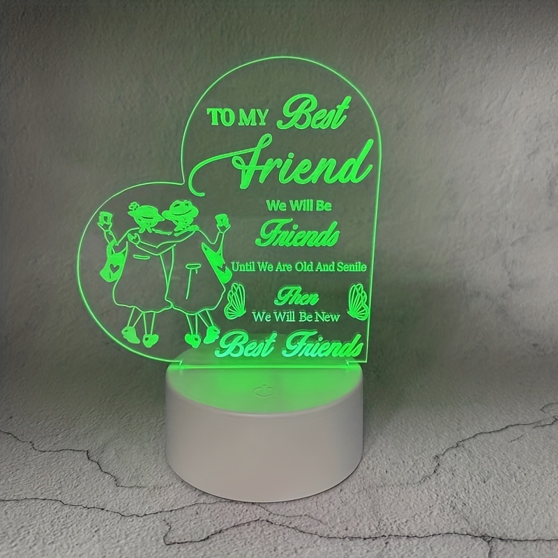 Thoughtful Gift For Your Sister Sister 3d Night Light - Temu