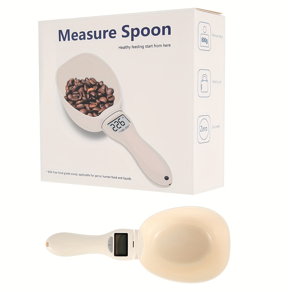 Measuring Pet Food Scoop for Dogs and Cats - Easy Portion Control and  Accurate Feeding - Durable Plastic Material - Pet Supplies Essential