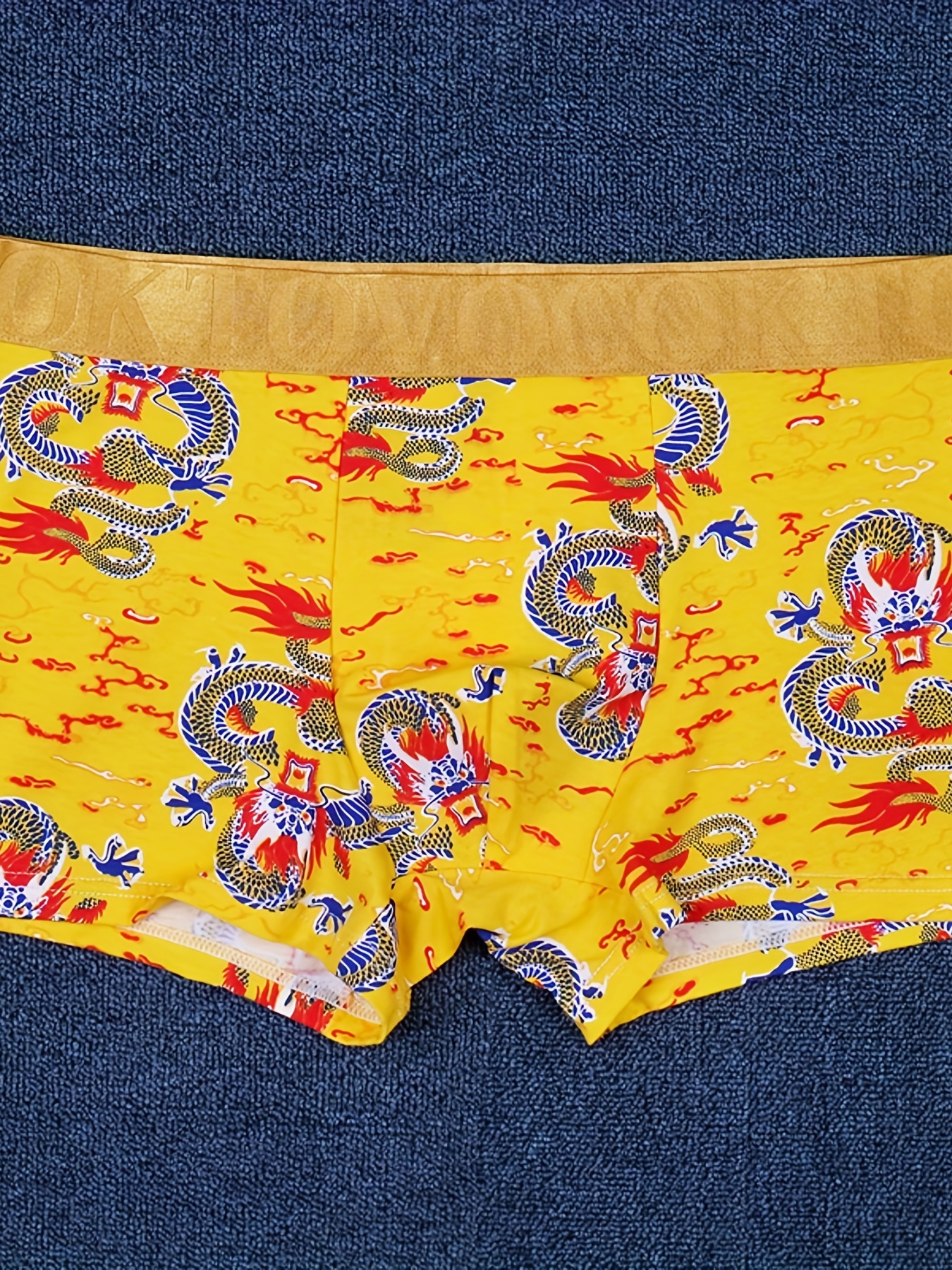 Men's Dragon Print Sexy New Fashion Personality Underwear - Temu