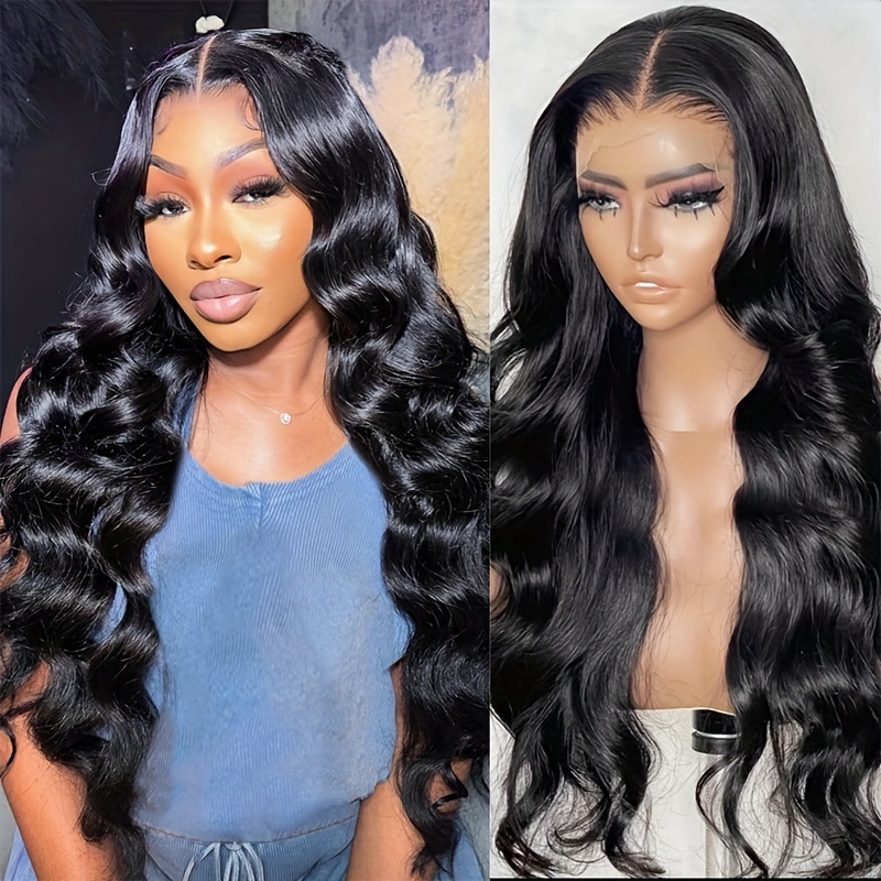 Thick full lace human hotsell hair wigs