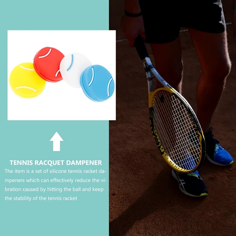 2pcs Tennis Vibration Dampener Racket Shock Absorbers
