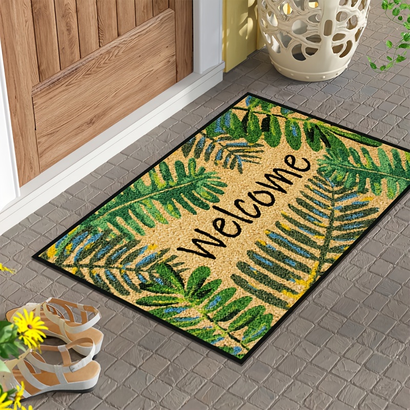 Highland Cow Doormat Non-slip Resist Dirt Door Rugs For Front Door, Outside  Entry Porch Mats With Anti-slip Rubber Back