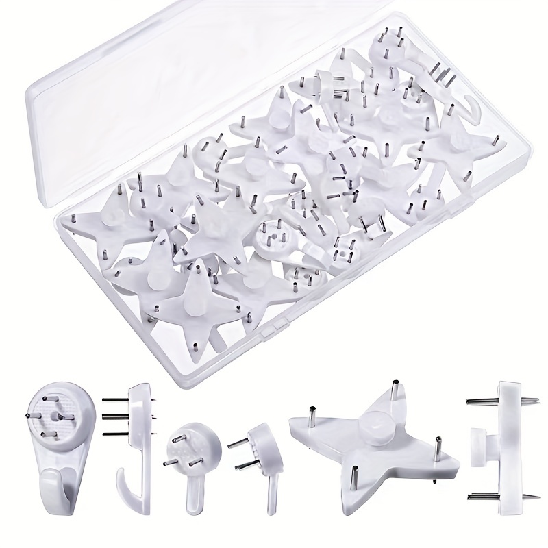Heavy Duty Picture Hooks Nails Picture Hanger Kit - Temu Canada
