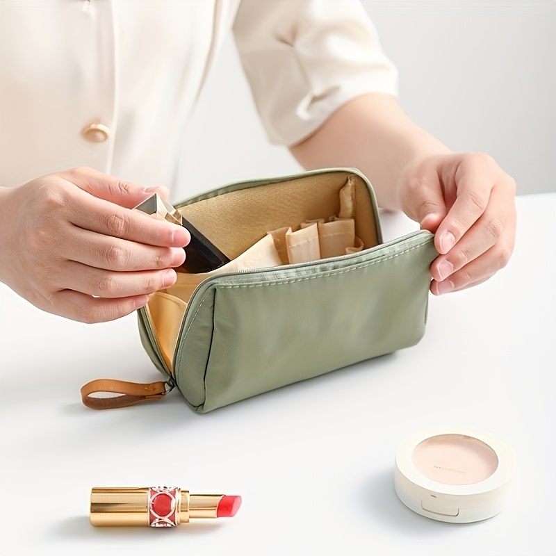 Minimalist Makeup Zipper Bag Versatile Cosmetic Bag Women's - Temu