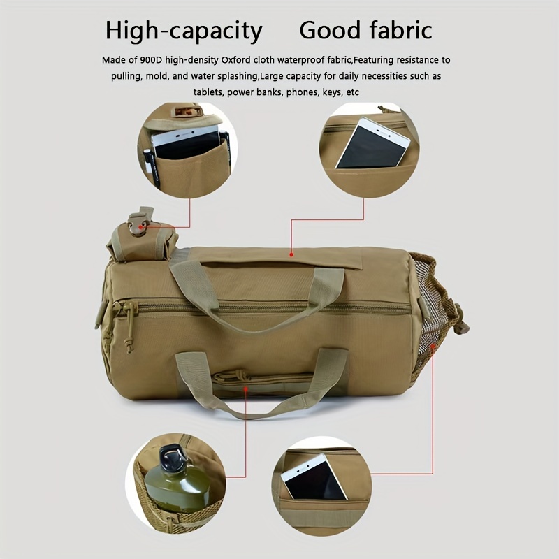 1pc Bolsa De Bandolera Táctica De Camuflaje, Bolsa De Ciclismo De Gran  Capacidad Al Aire Libre, Versátil Bolsa De Mensajero Para El Trabajo, Bolsa  De Deportes Al Aire Libre - Temu Mexico