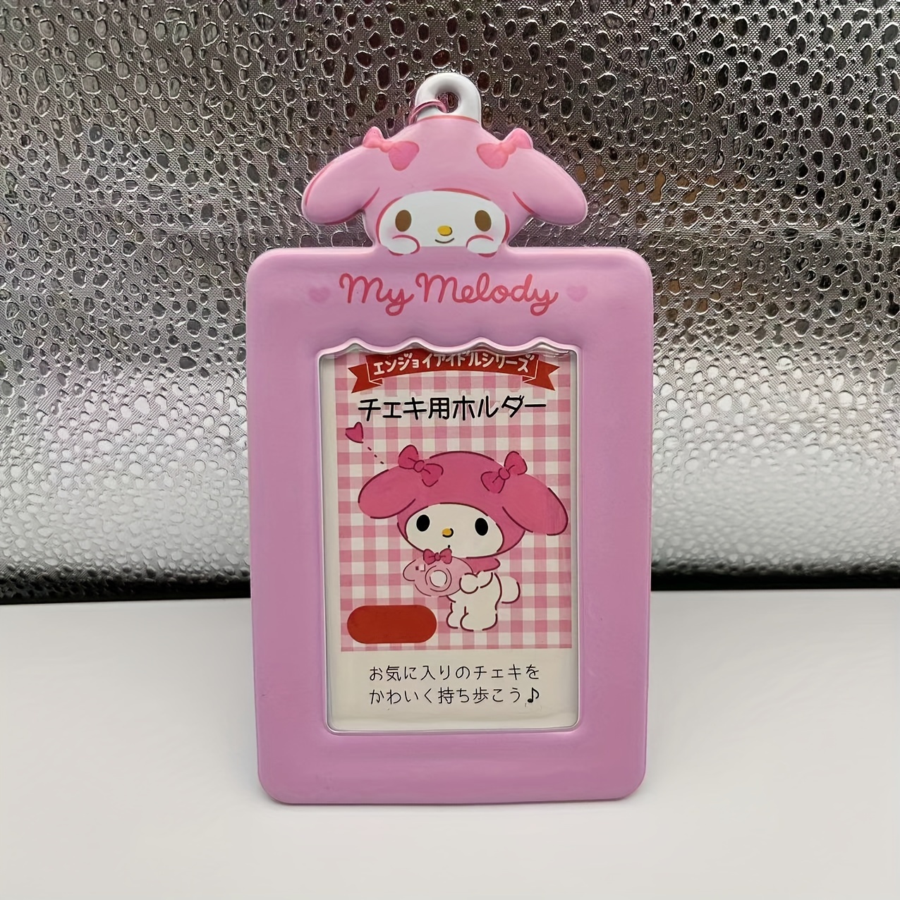 Sanrio Photocard Holder Kpop Card Holder Pompompurin My Melody Cinnamoroll  Hello Kitty Pochacco Kuromi PC Holder Keychain 