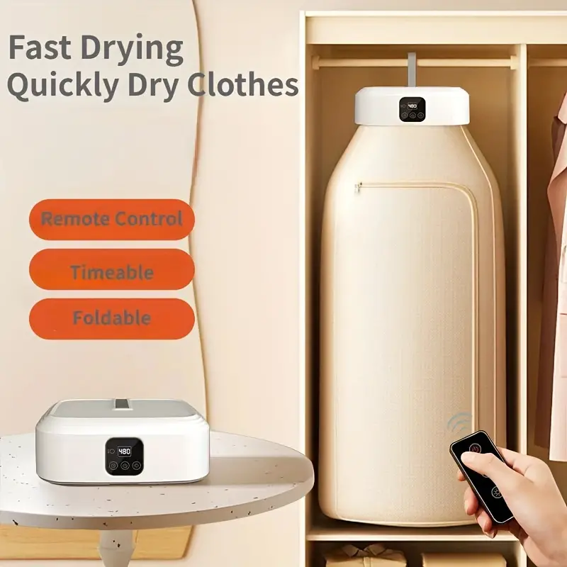 Portable Clothes Dryer Compact And Convenient Drying - Temu