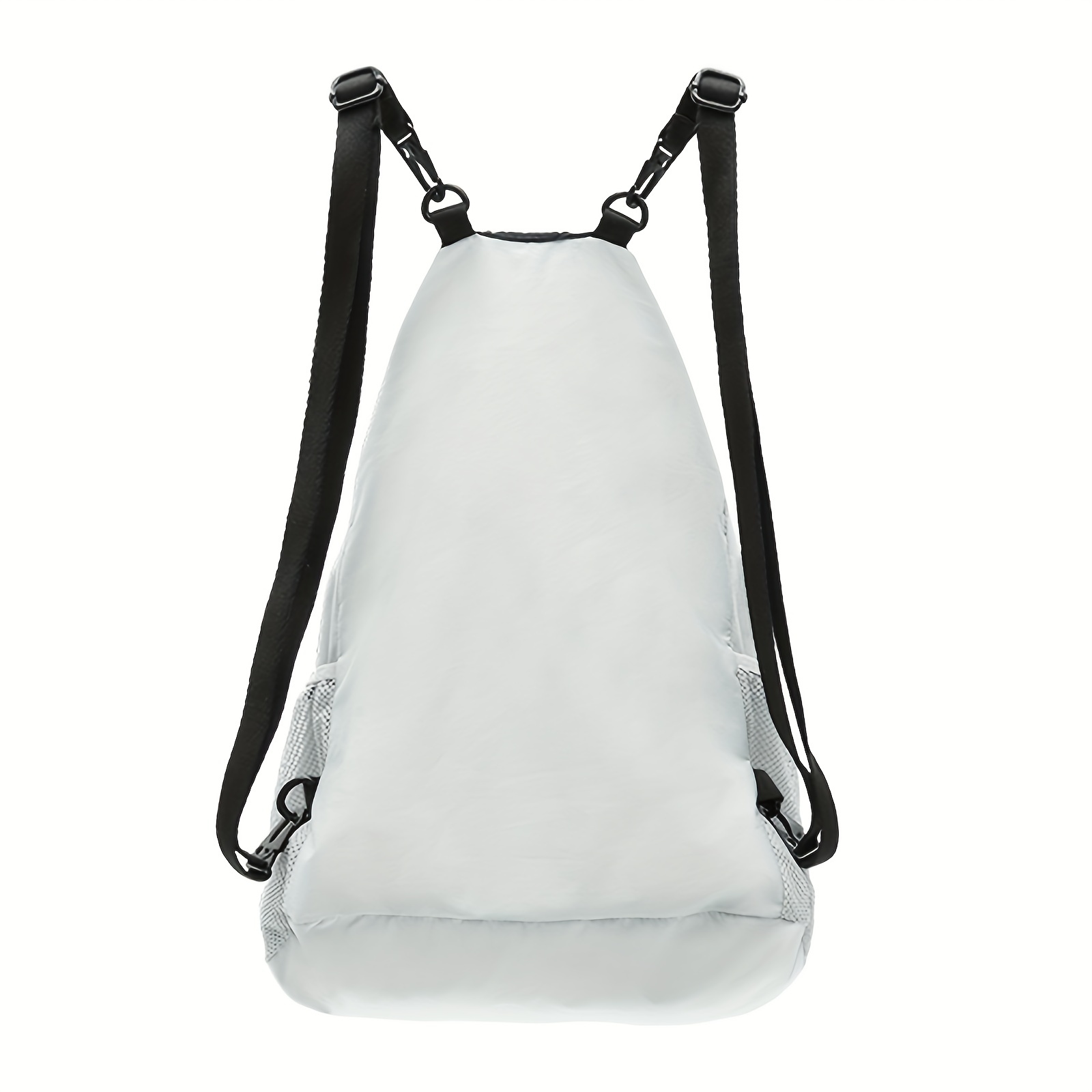 Large Capacity Drawstring Backpack Solid Sports Storage Lightweight Bag