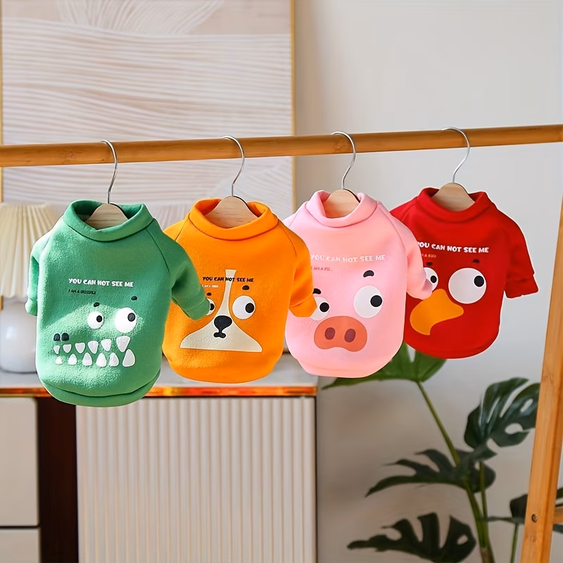 Dog Autumn Clothes Spring And Autumn Pet Two Legs Long Sleeve T...