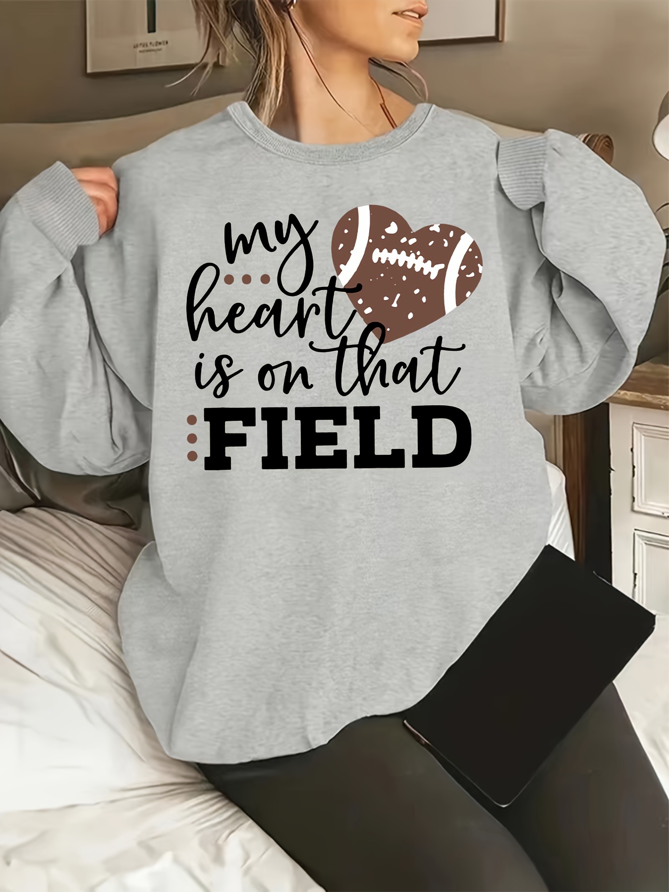 Football sweatshirt outlet womens