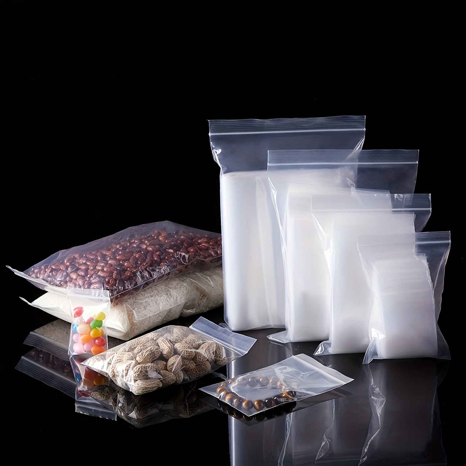 700 bolsas de plástico pequeñas de 2 x 3 pulgadas, bolsas transparentes  resellables de 1.4 mil para embalaje, joyas, cuentas, tornillos, pastillas