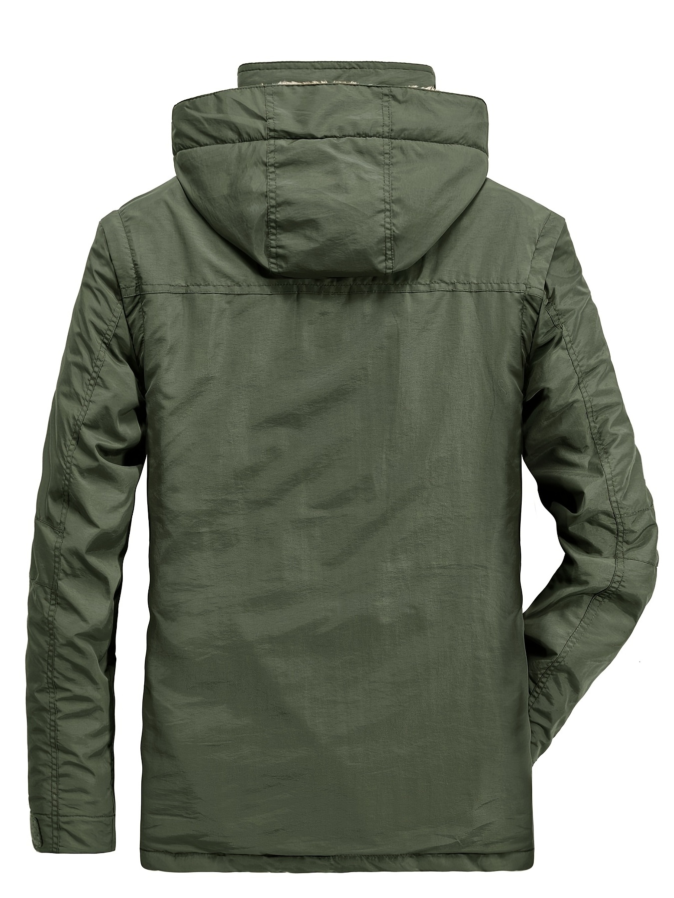 Freeze Defense Mens Fleece Lined Quilted Jacket (Regular and Big