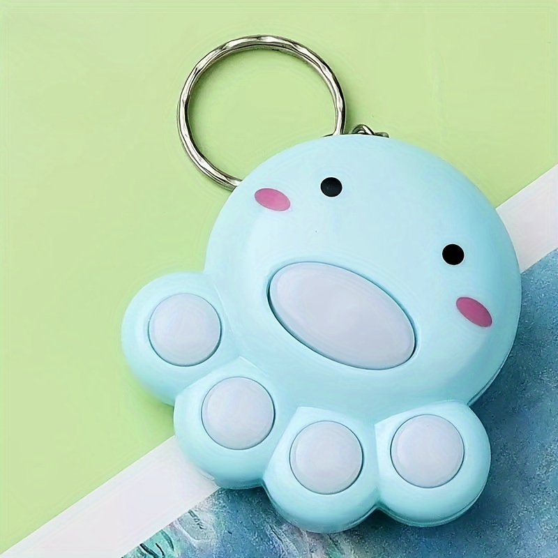 Octopus Cat Paw Memory Game Machine Keychain - Gift