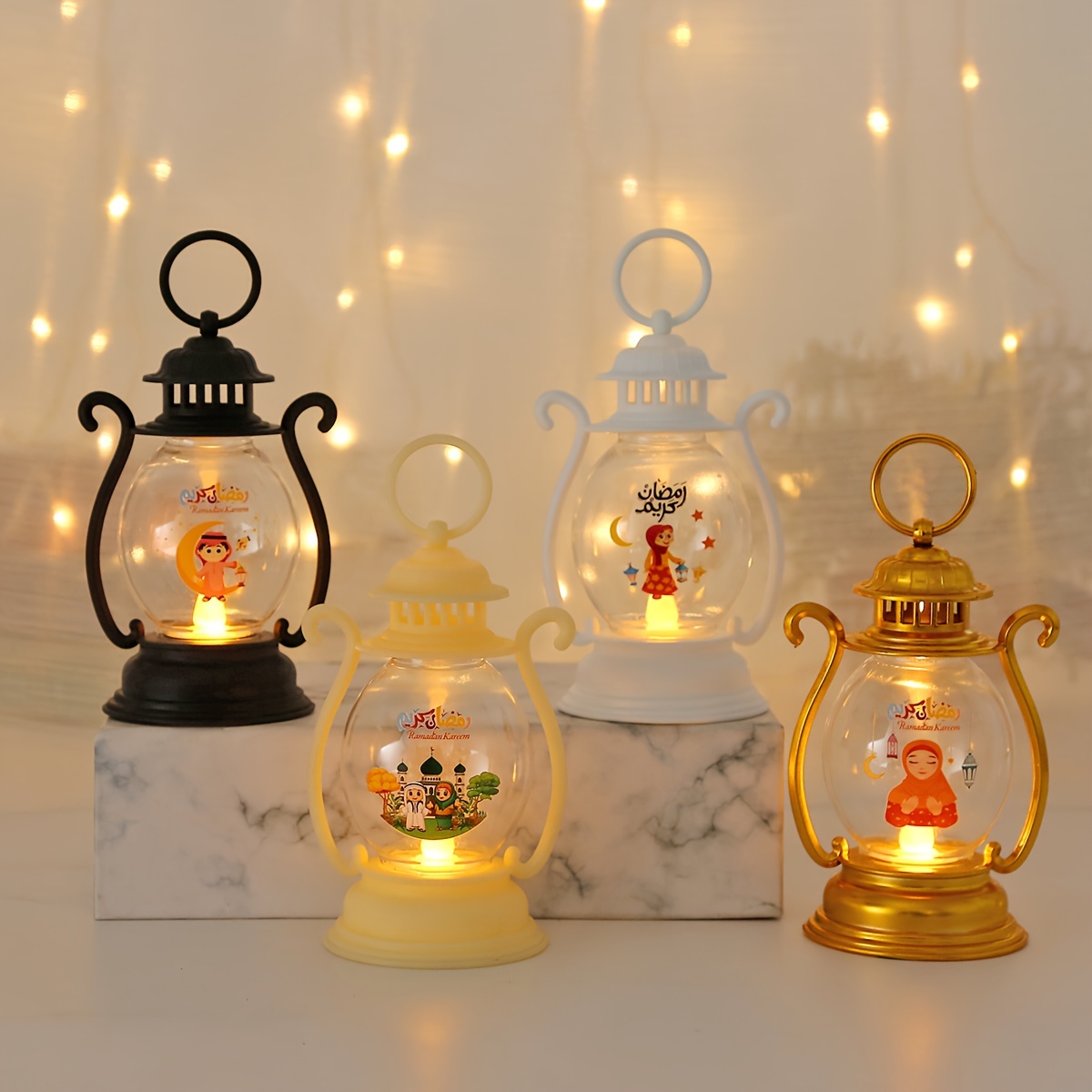Ramadan Party Favor Decoration Lantern Mini Boxes (Pack of 10)