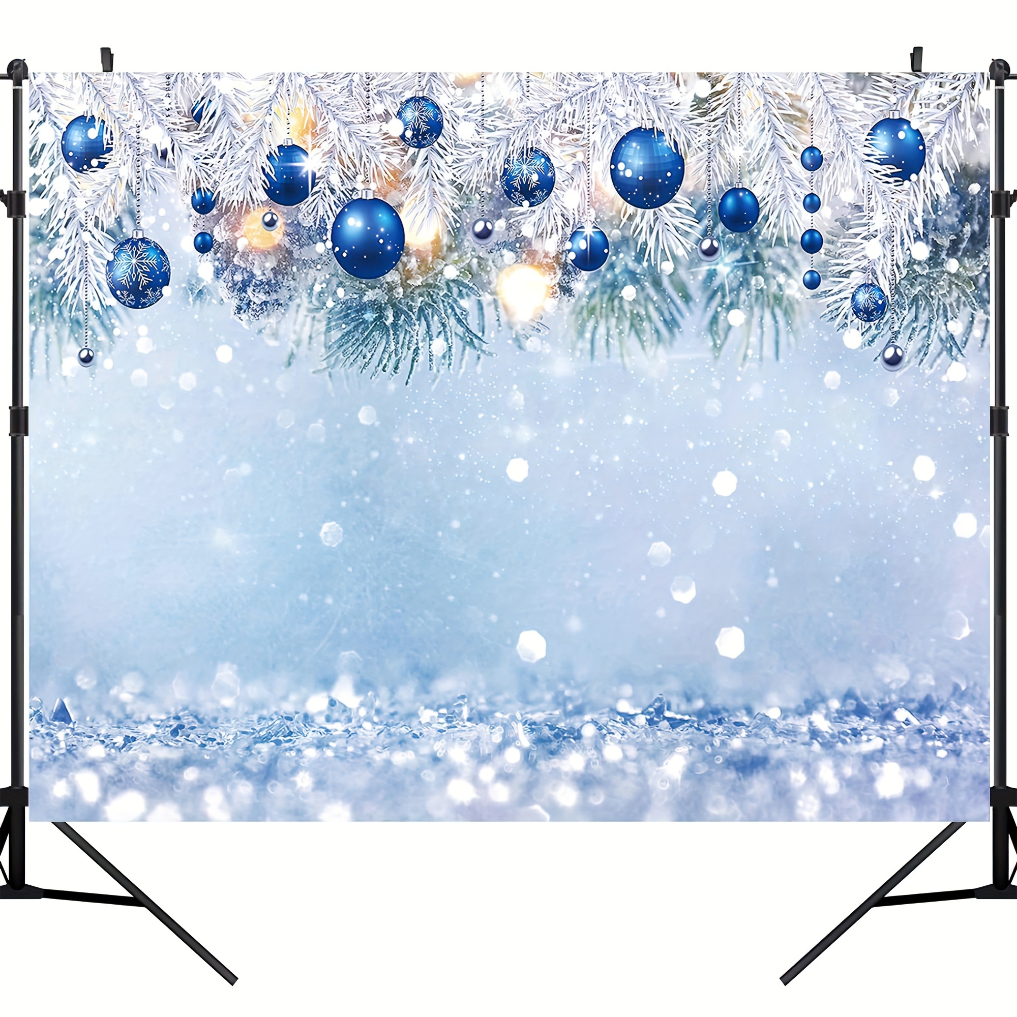 Snowflake Glitter Banner