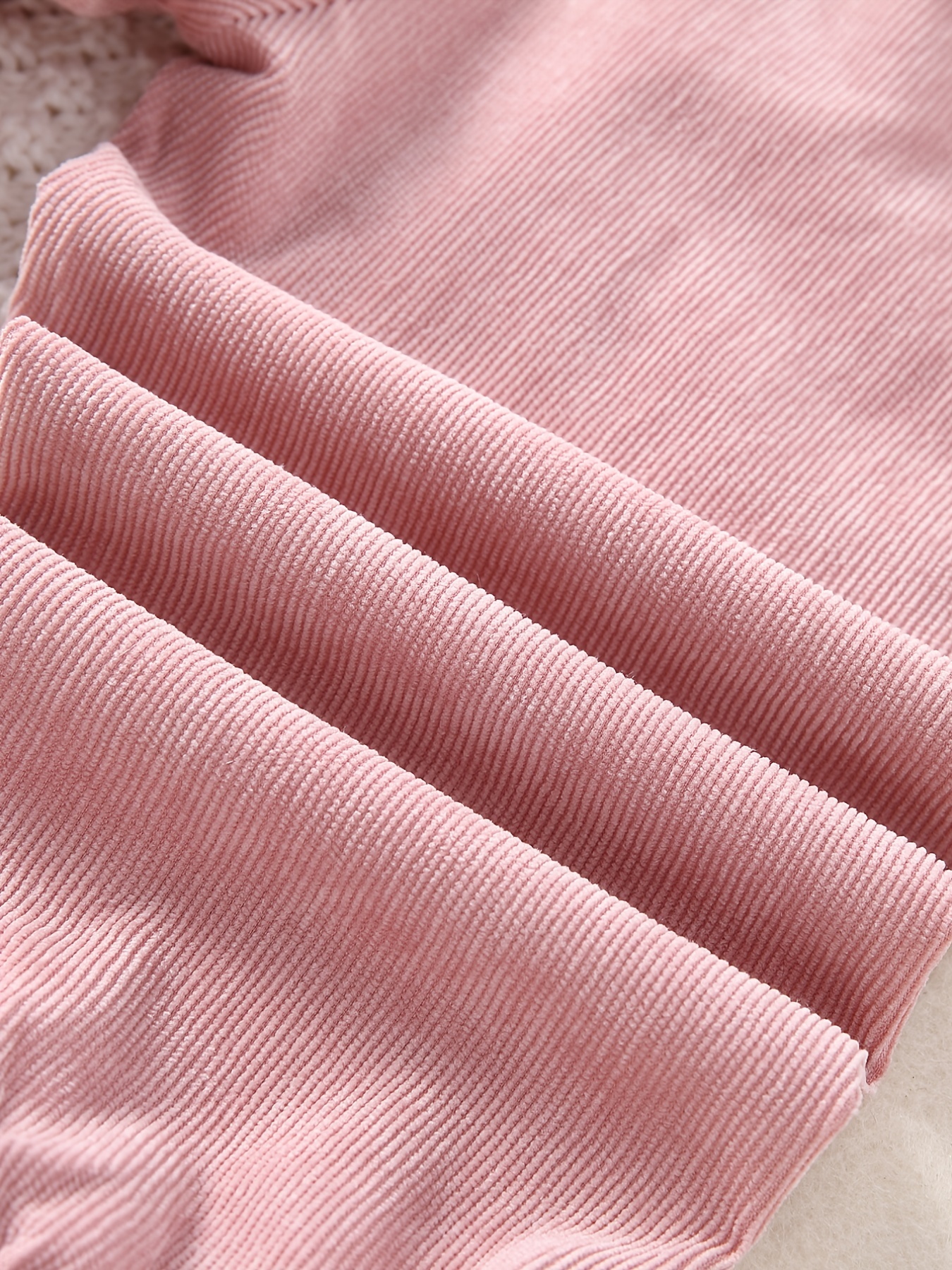 Flared Corduroy Pants - Dusty rose - Kids