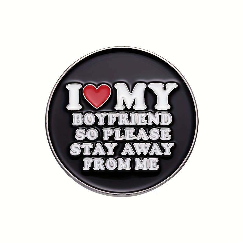 I Love To Make Boys Cry Enamel Pins I Love ME EMO BOY Lying Brooch Lapel  Badges Black Jewelry Gift for Friends