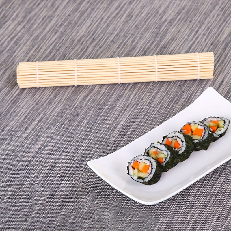 12pcs Sushi Set, Sushi Mat Bamboo, Sushi Making Kit, With 2 Sushi Roller  Mats 5 Chopsticks 1 Paddle 1 Spreader 2 Sauce Dish And 1 Chopsticks Bag,  Maki