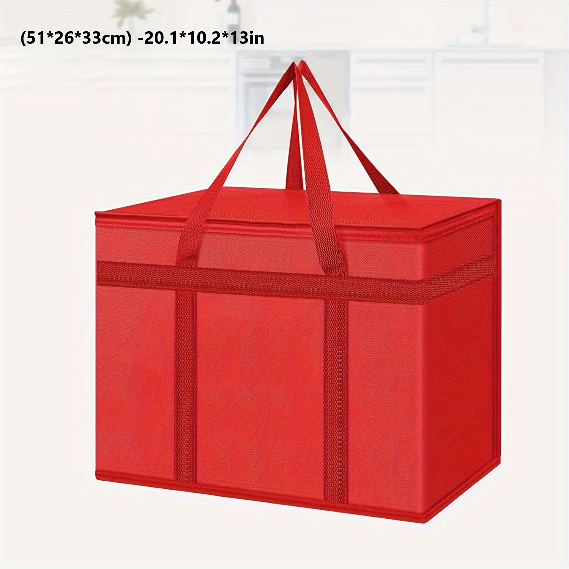 Vogue Polyester Insulated Food Delivery Bag Large