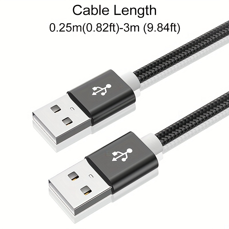 Usb 2.0 Extension Cable Type A Male Male Usb Extender - Temu