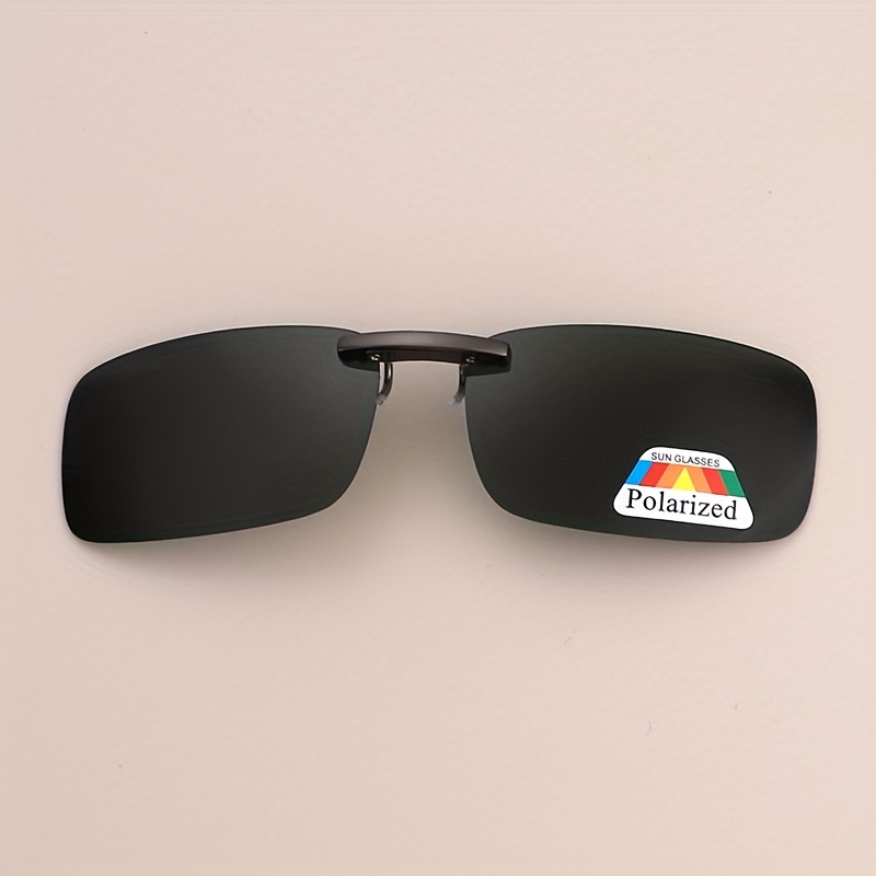 New Unisex Sunglasses Clip On Flip Up Driving Glasses Nice Mens Sun Womens  G3H9