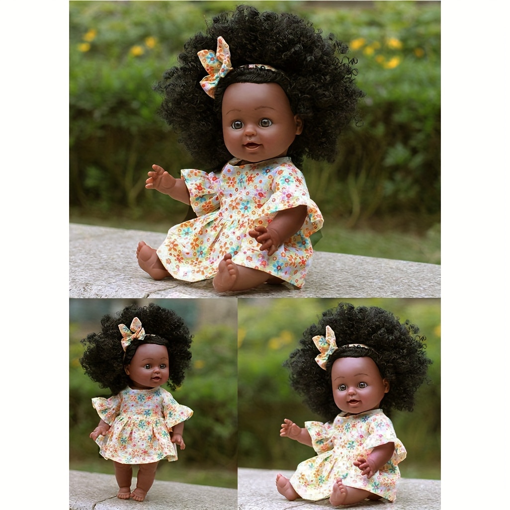 Reborn Newborn Baby Dolls Look Real Silicone Lifelike Black - Temu