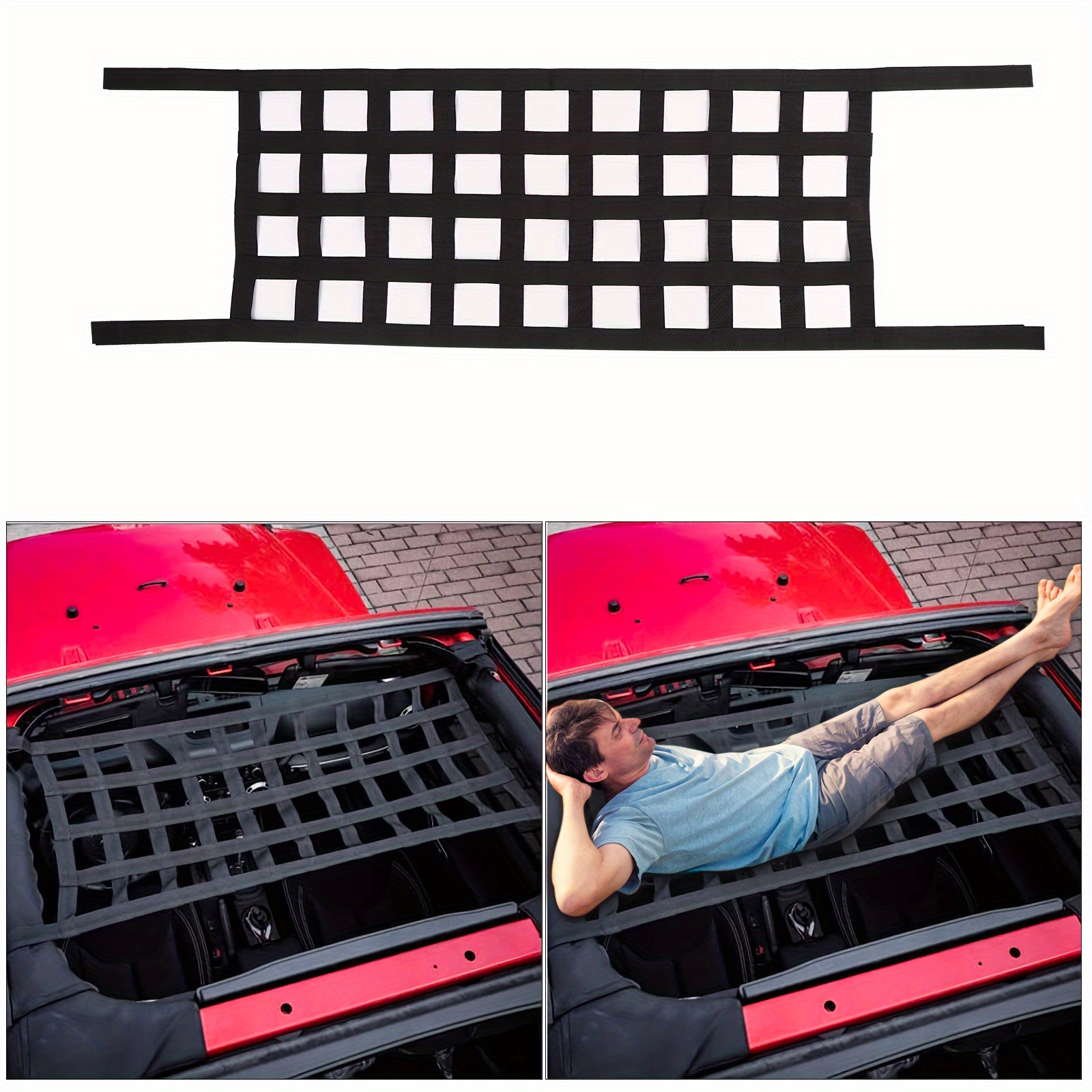 Car Ceiling Cargo Net - Temu