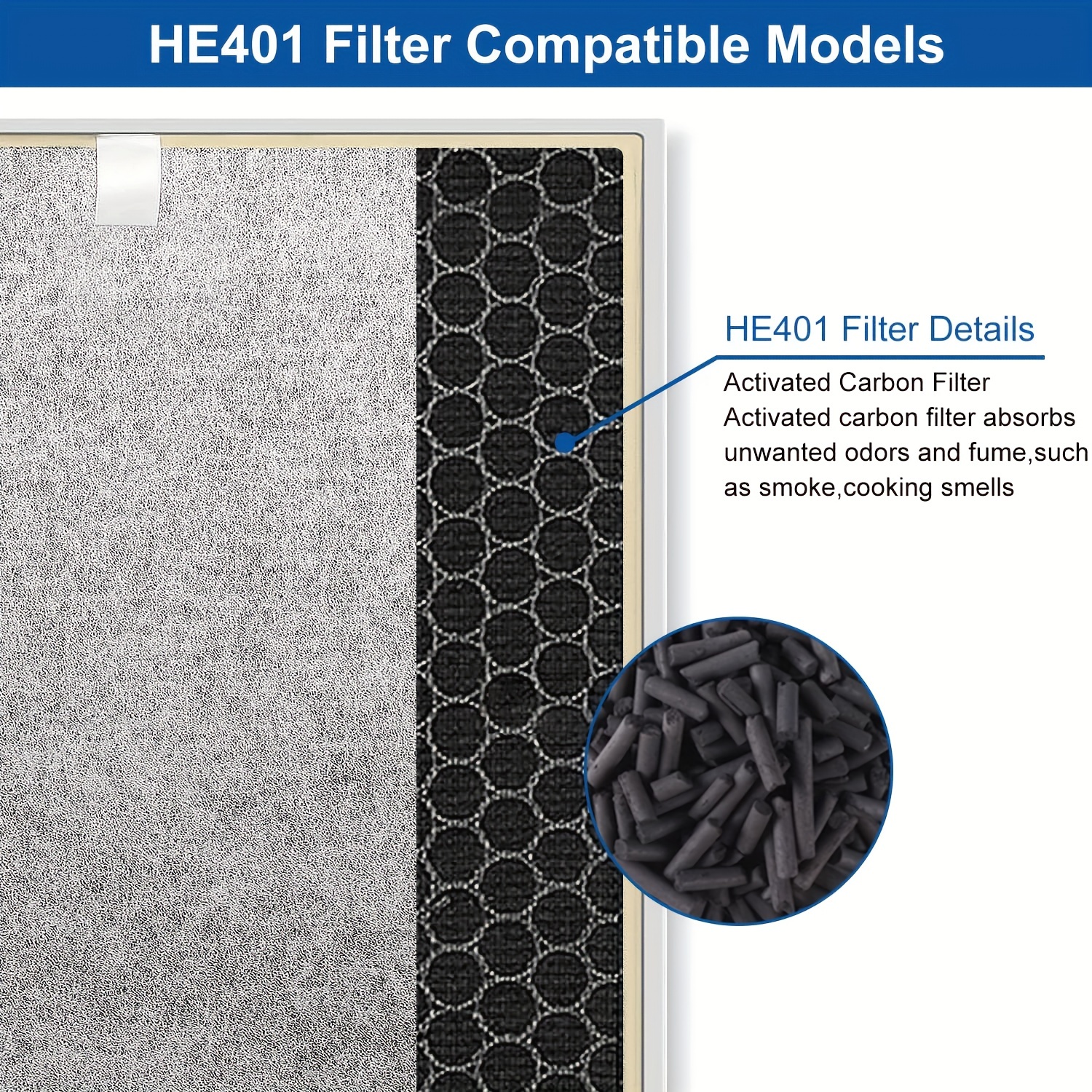 For Levoit -pur131 Air Purifier Replacement Filter 1 Hepa Filters & 1 True  Hepa H13 Activated Carbon Filters Set Pre Compatible With 3stage Filtration  Durabasics -pur131s And -pur131-rf - Temu