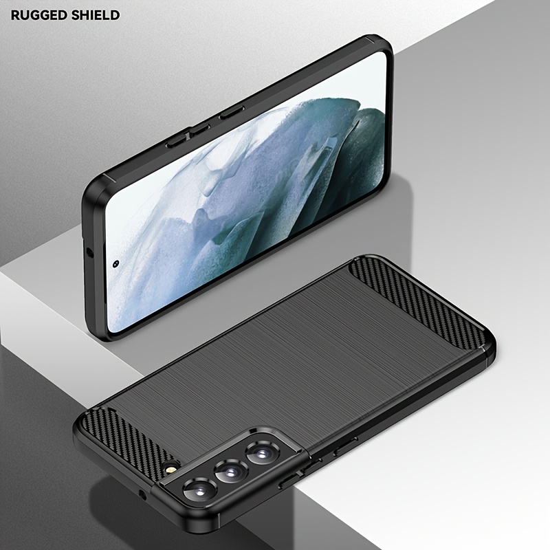Funda Carbono Para Samsung Galaxy S23 Ultra Silicon Rugged