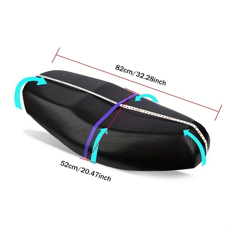 Housse De Pluie Pour Siège De Moto - Tissu Oxford 210D, Imperméable - Taille M, L, XL, XXL