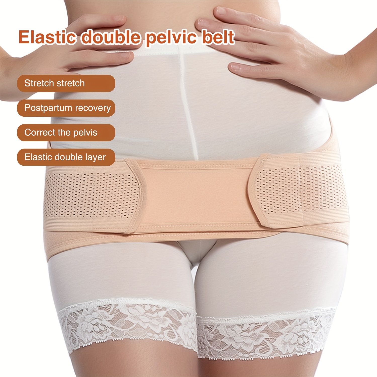 Postnatal Medical Girdle Post-operative Fixed Breathable Straps for  Pregnant Women After Cesarean Section Cotton Harness