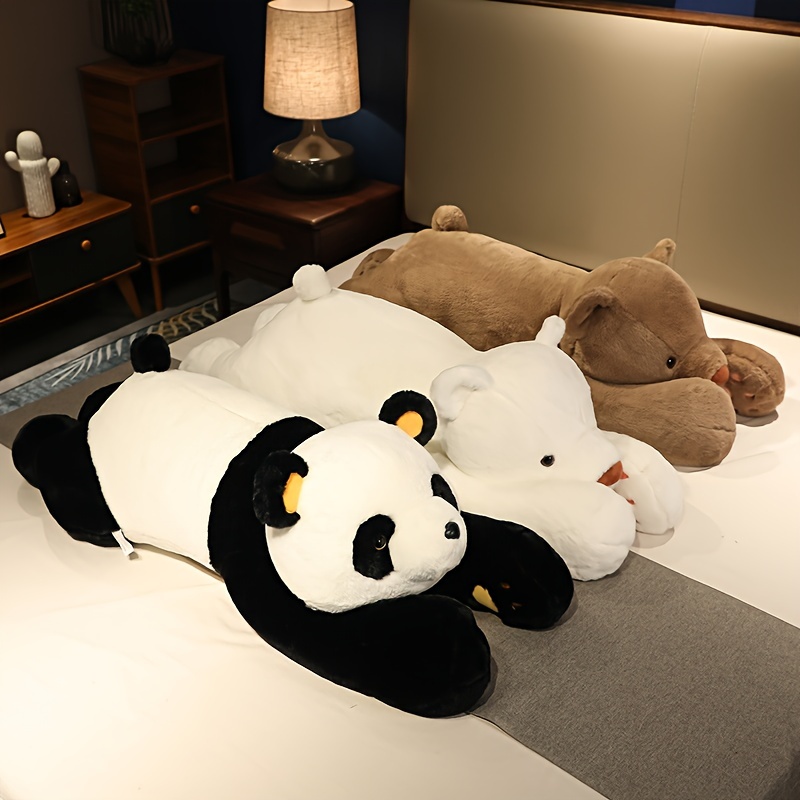 Oso panda de peluche tumbado Paopao 52 cm - Nemu Nemu Animals