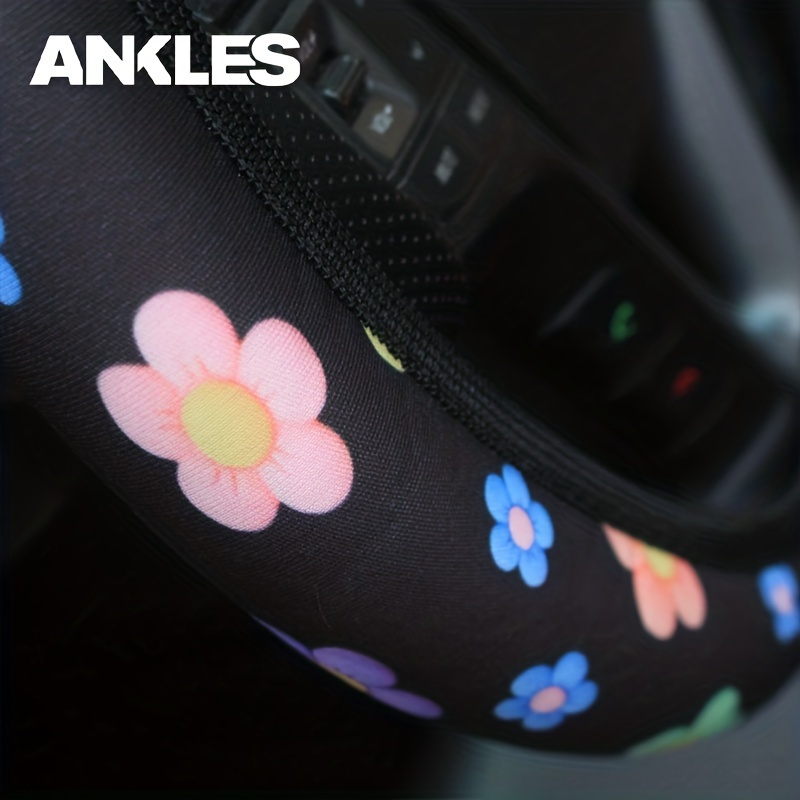 Universal Steering Wheel Cover,cute Car Steering Wheel Cover For Women  Girls,fashionable And Beautiful Flower Car Accessories,antiskid And  Comfortable - Temu United Arab Emirates