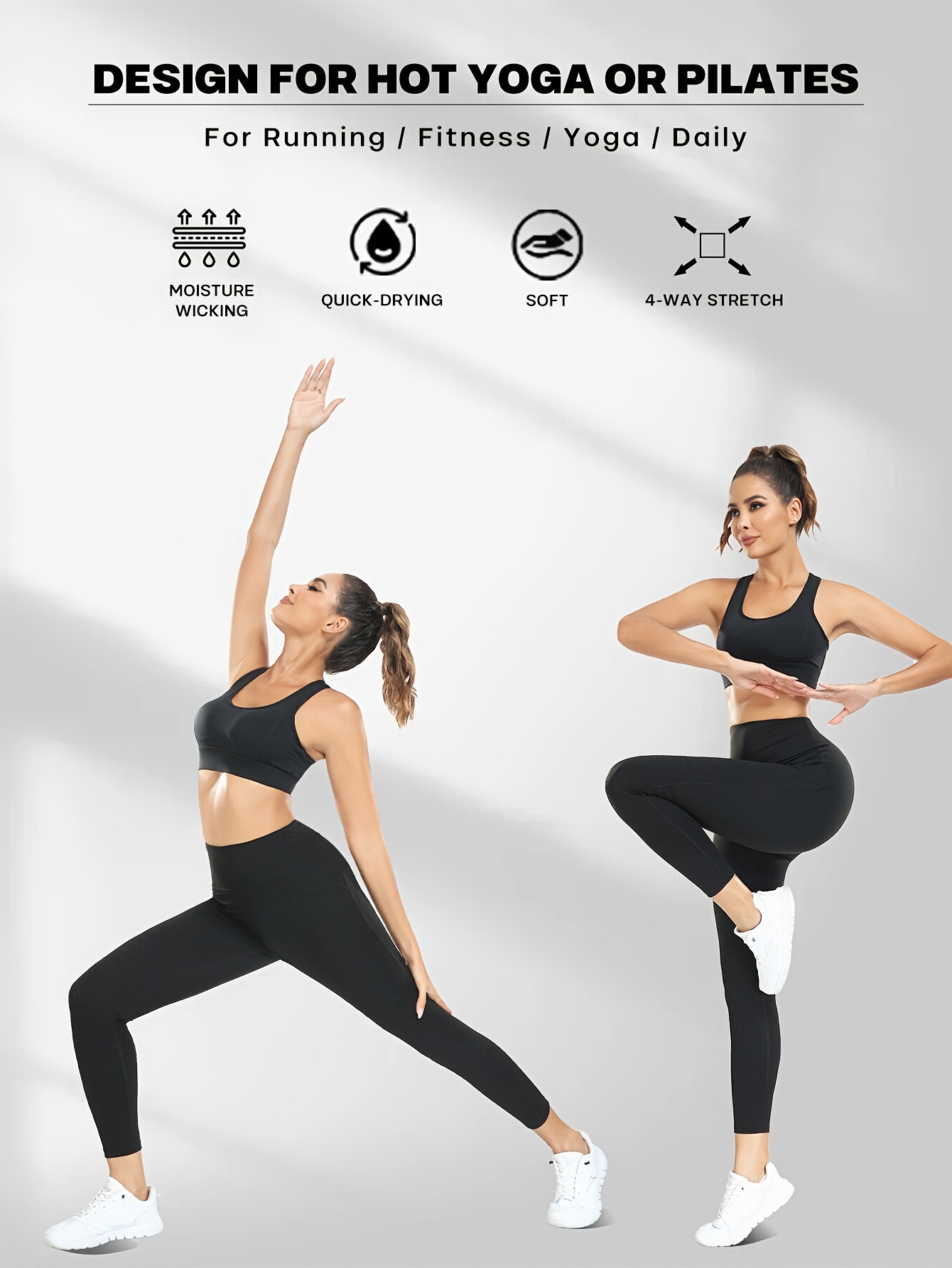 Ropa Exterior Pantalones De Entrenamiento De Yoga Y Pilates - Temu