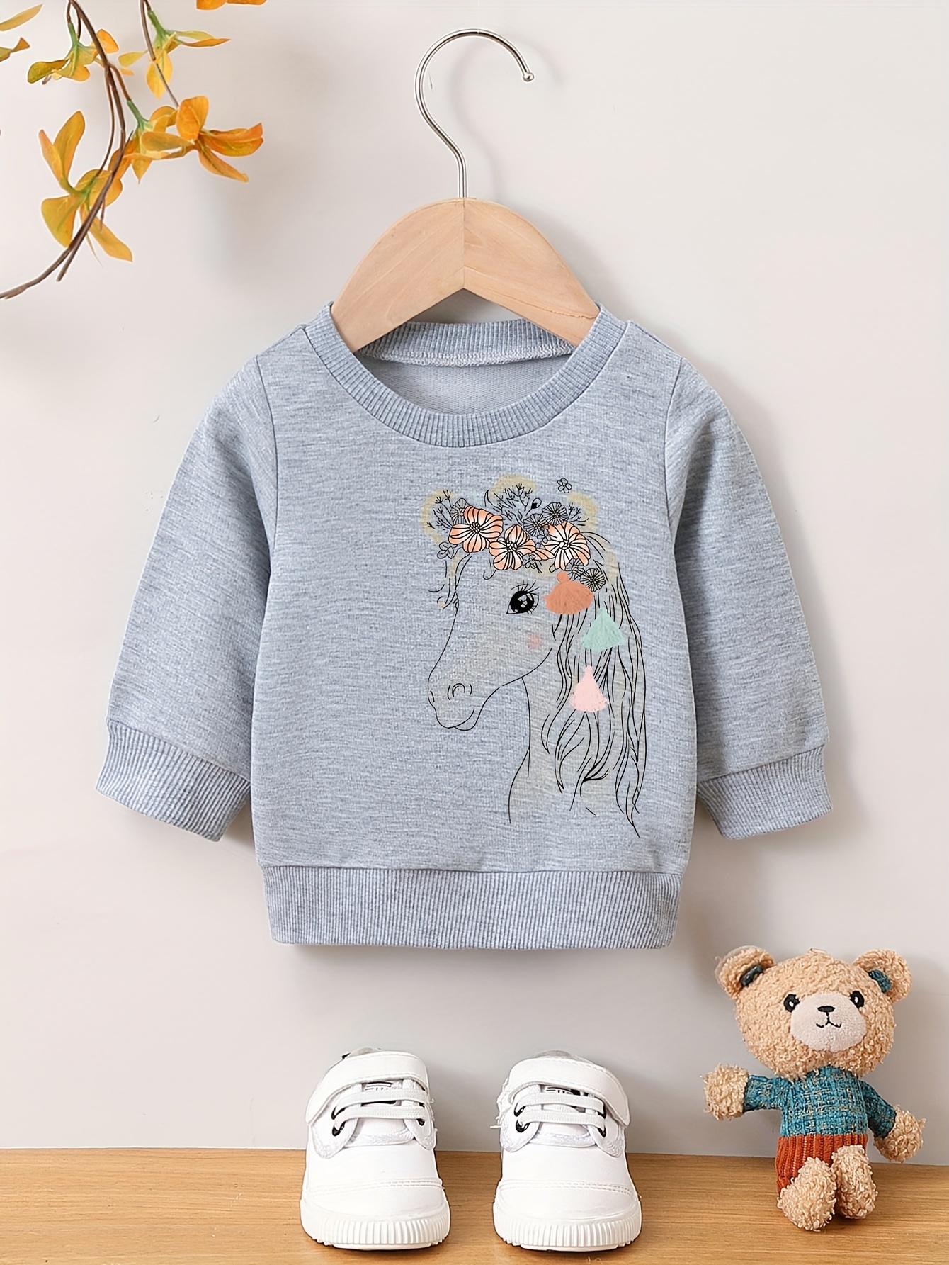 Pull Fille Cheval