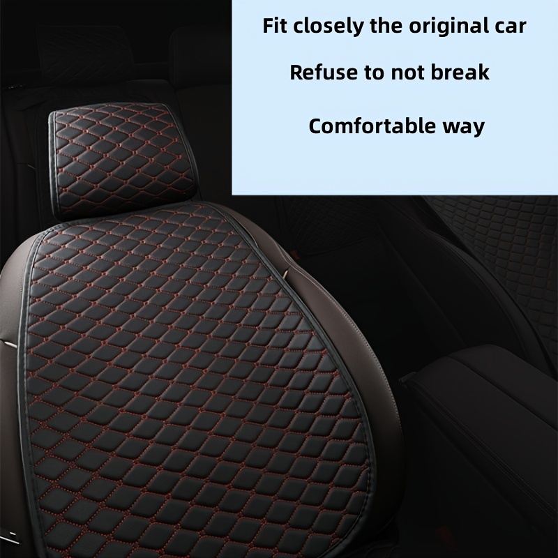 Car Seat Cover Universal Genuine Leather Car Front Seat Rear Seat
