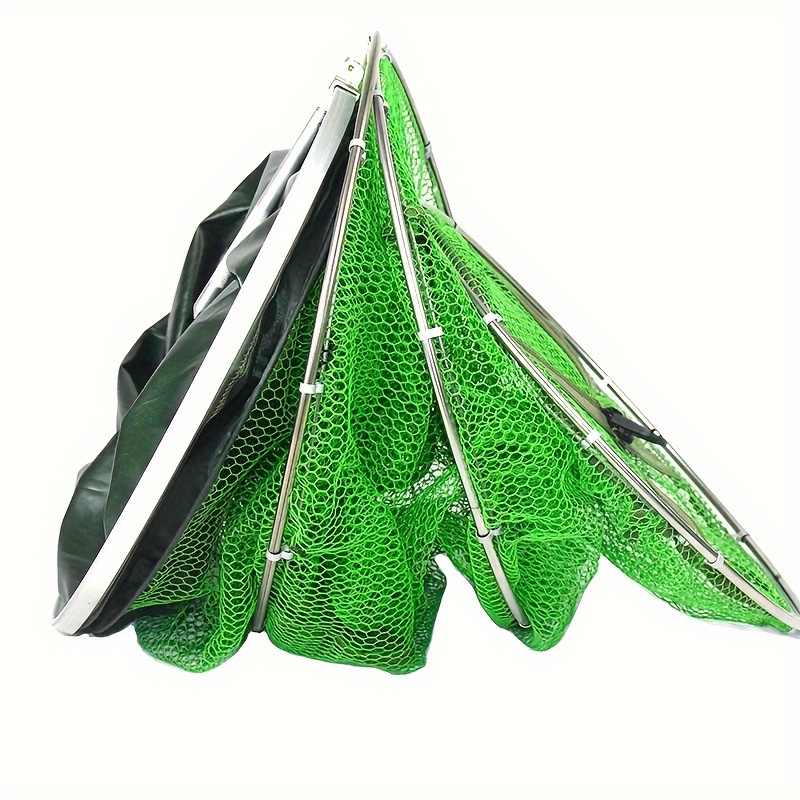 Portable Foldable Large Capacity Fishing Net Bag Quick - Temu