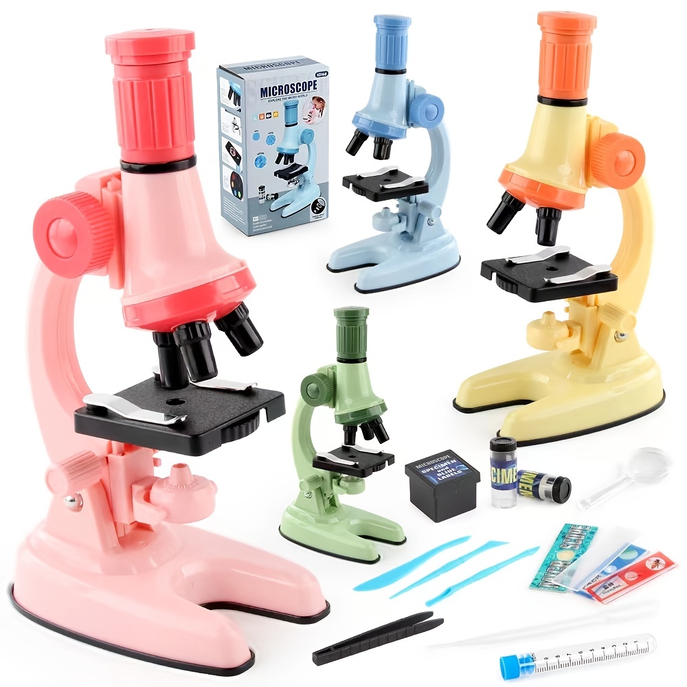 Nuevo Microscopio De Ciencias Para Niños, Microscopio Para