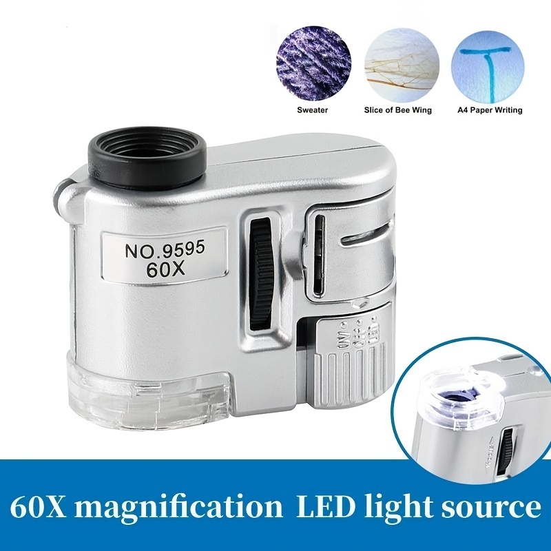 LS315 - Lighthouse 10X Power Illuminated Magnifier with Dual LED's - Mystic  Stamp Company