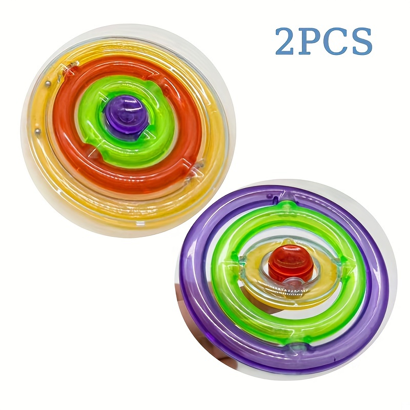 Métal Pinball Jouets éducatifs Perles magiques rotatives Jouets du bout des doigts  pour soulager Multicolor
