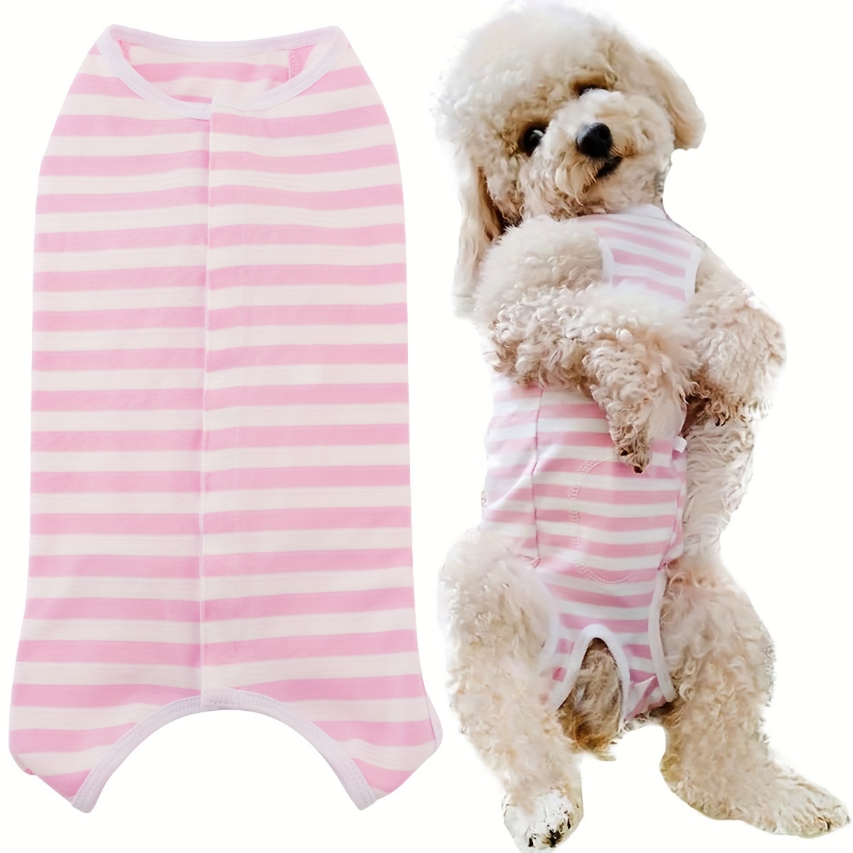 1pc Dog Recovery Suit Post Surgery Shirt For Puppy Wound Protective Clothes  For Small And Medium Dogs - Pet Supplies - Temu